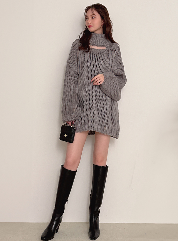 レザーロングブーツ[zr1455] | レディースファッション通販のグレイル