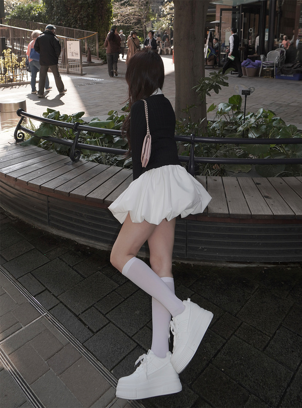 厚底インソールスニーカー