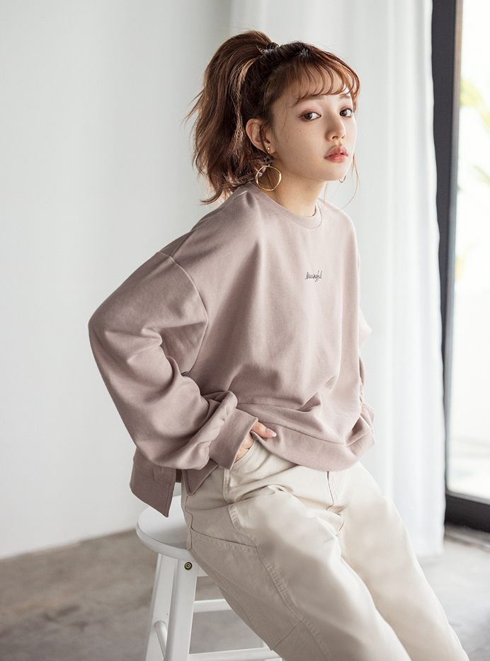 今田美桜 レオパード柄サークルリングピアス