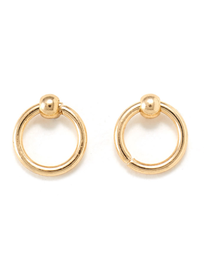 ピアス3ペア&リング8点セット