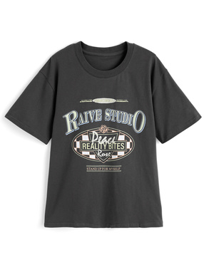 ヴィンテージロゴドプリントTシャツ