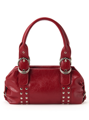 レザースタッズボストンバッグ