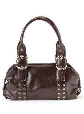 レザースタッズボストンバッグ