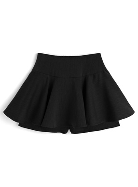 フリルミニスカートパンツ