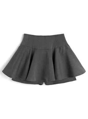 フリルミニスカートパンツ