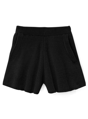 モールニットショートパンツ