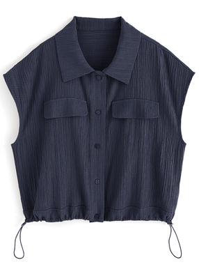 フレンチスリーブミリタリーシャツ