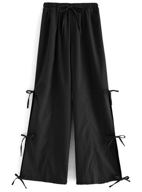 ワイドパンツ(ブラック・黒) | レディースファッション通販のグレイル