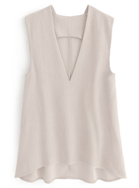 前後差ヘムロングベスト