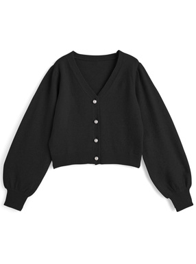 パールニットカーディガン