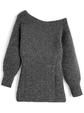 2Wayニットミニワンピース