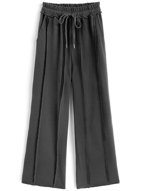 アウトシームスウェットストレートパンツ