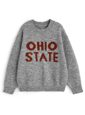 ロゴニットトップス