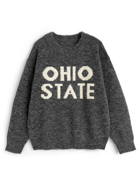 ロゴニットトップス