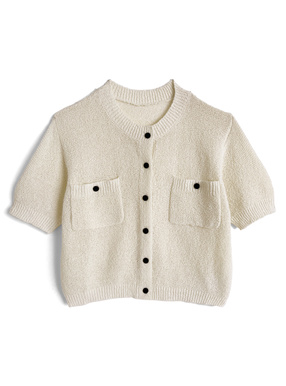 フロントポケットニットカーディガン