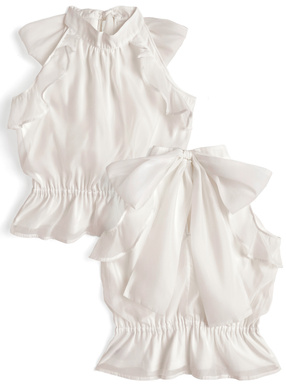 バックリボンアメスリシアーブラウス