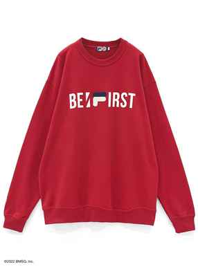 FILA×BE:FIRST ノベルティ付きロゴプリントスウェット