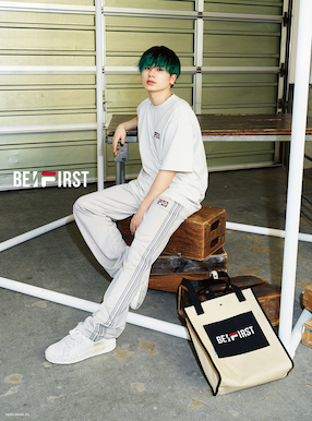 FILA×BE:FIRST　ノベルティ付きロゴワッペンTシャツ