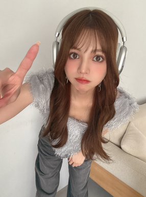 シャギーカットトップス