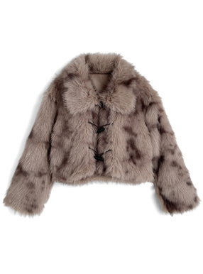 ミックスカラーファーブルゾン