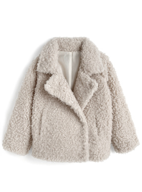 襟2Wayボアブルゾン