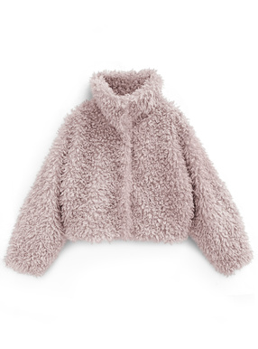 2Way襟プードルファーコート