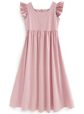 フリルスリーブワンピース