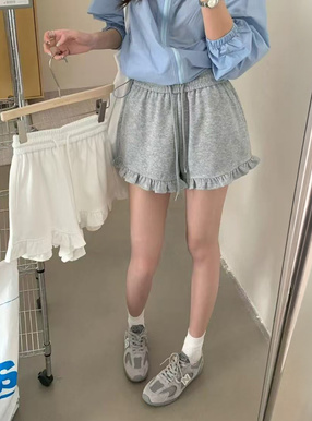 フリルショートパンツ