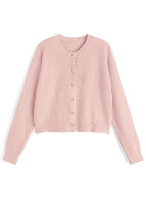 モヘヤタッチニットカーディガン