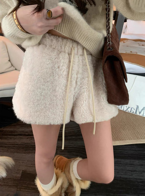 ボアショートパンツ