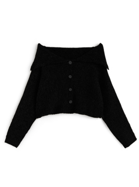 2Wayニットカーディガン