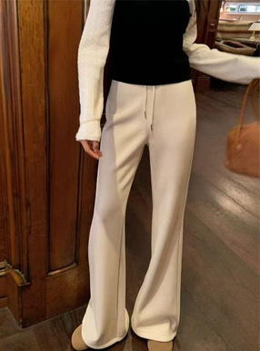 フリースワイドパンツ