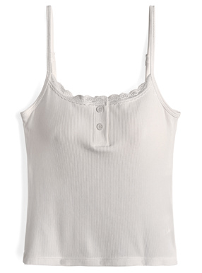 カップ付きレースキャミソール