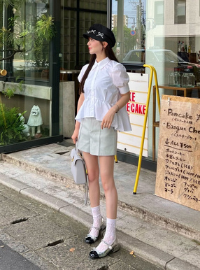 パールリボンキャスケット