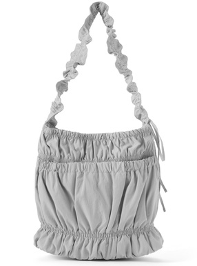 ダブルポケットギャザーショルダーバッグ