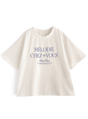 ロゴプリントTシャツ