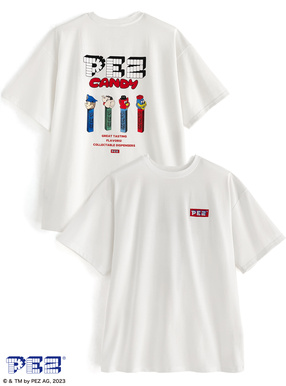 PEZ　バックプリントTシャツ