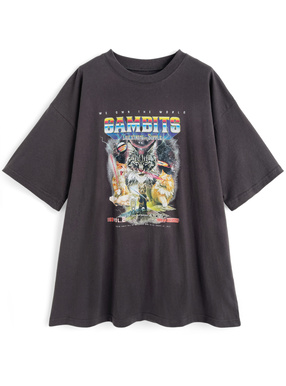 キャットプリントTシャツ
