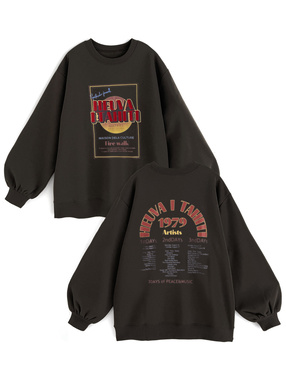 刺繍ロゴスウェットトップス