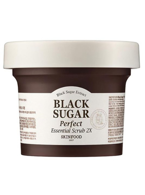 SKIN FOODブラックシュガー パーフェクト エッセンシャル スクラブ 2X