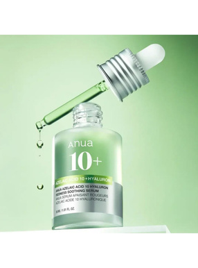 Anua アゼラインアシッド10ヒアルロンレッドネススージングセラム