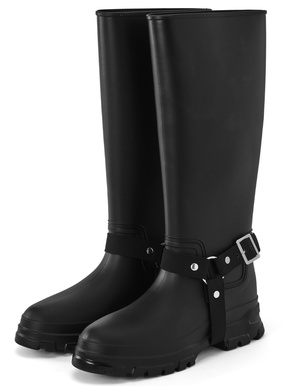 ハーネス付きロングレインブーツ