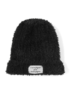 シャギーニット帽