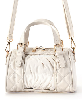 2Wayぬい活キルティングボストンバッグ