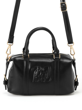 2Wayモノグラムロゴボストンバッグ