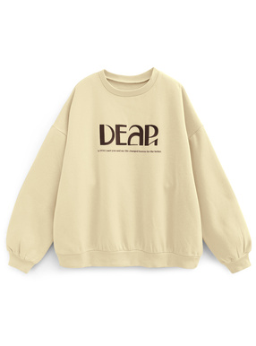 ロゴ刺繍スウェットトップス