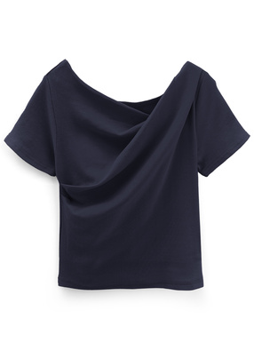 ドレープカシュクールトップス