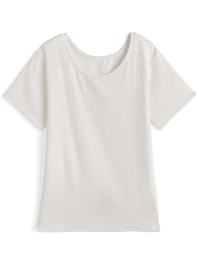 クルーネックTシャツ