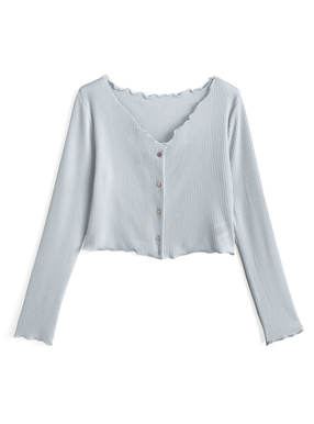 メロウリブカーディガン