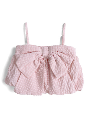 ビッグリボンバルーンキャミソールトップス